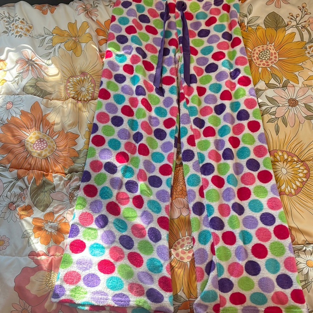 They are worn but in good shape, still has soft feeling fabric!